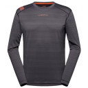 Krekls TOUR LS M, izmērs: S, Carbon/Cherry Tomato, 8058428066414 LA SPORTIVA