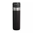 Termopudele Stanley The Quick-Flip Water Bottle Go 0,71L melna 2809149170, dubultsienu vakuuma izolācija