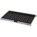 Digitus Rack plaukts DN-19 TRAY-2-1000SW, 48.3cm, 72cm, 5cm, melns, regulējama dziļums, tērauds