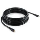 Club3D HDMI kaabel CAC-1378 7.5 m, 48 Gbit/s, 2.1, 240 Hz, must, 2 x isane pistikud