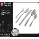 Russell Hobbs Florence galda piederumu komplekts RH022641EU7, 20gab, nerūsējo&scaron;ais tērauds