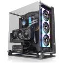 Thermaltake Core P3 Pro Melns CA-1G4-00M1WN-09, 12.5kg, Tempered Glass, E-ATX, ATX, Micro ATX, Mini-ATX, Midi Tower
