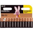 Duracell Baterija AA LR06 BL12, 1.5 V, 12 vnt, &scaron;arminė