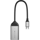 Hyper USB-C uz HDMI adapteris HD-H8K-GL, 8K60Hz, 4K144Hz, USB-C vīrie&scaron;u, HDMI sievie&scaron;u