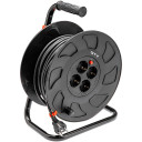 Prailginimo ritė 3x1,5mm2, 50m, 4 x schuko; AE-SBEBEN-50 GTV