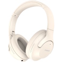 Wireless headphones with ANC noise cancellation OnRiff 10 ANC Beige CNS-CBTHS10BG CANYON