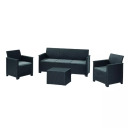 Aiam&ouml;&ouml;blikomplekt Elodie 5-kohaline lauaga/panipaigaga hall KETER 29212057939 120 x 74 x 60cm 34kg