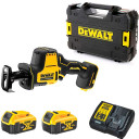 Belaidis stūmoklinis pjūklas 18V, DCS369P2, 2x5Ah, TSTAK, DCS369P2-QW DEWALT
