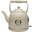 Gorenje Kettle K17CLIN, 2000 W, 1.7 L, Plastikas/Metalas, 360&deg; sukamo pagrindą, Smėlio spalvos