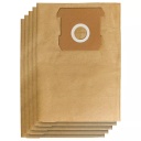 Putekļu maisiņu komplekts 12l (5 gab.), EINHELL 2351159, papīrs, viegla uzstādīšana