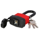 Padlock with PVC coating 40mm FASTER TOOLS