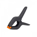 Pavasara skava, 100mm, izturīgs ABS plastmasas, 0-40mm saspie&scaron;anas diapazons, 40g, AW20130, AWTOOLS