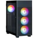 Zalman Arvutikorpus S5 NEO Black, S5 NEO Black, 7.5kg, 456x215x490mm, 2x3.5/2.5, 2x2.5 SSD, ATX/mATX/Mini-ITX, 7 PCI