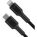 Green Cell kaabel USB-C-Lightning KABGC07, 100 cm, must, USB Type C isane, Lightning 8pin isane