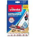 Vileda Mop siset&uuml;kid 167720;179612, 35x14cm, 2 tk, mikroaktiivsed kiud, valged ja punased kiud