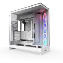 Nzxt Korpus H9 Flow RGB CM-H92FW-R1, 3x140mm esiventilaatorid, 1x120mm tagumine ventilaator, 420mm radiaatorid