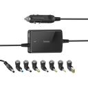 Hama Auto s&uuml;learvuti toiteallikas 200008, 15-19V, 70W, 2xUSB, 12-15V, 4.5A, LED indikaator, kaablite sidumine