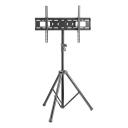 Sbox televizora kron&scaron;teins FST-846, 37-70"/94-178cm, VESA 200x200-600x400, līdz 35kg, augstums 1240-1880mm, melns, tērauds