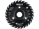 Zāģa raspis konusveida YATO YT-59190 125 mm, 12500 min⁻¹, 22.2 mm, oglekļa tērauds, rūdīts, lakots