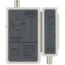 Gembird Kaabli tester RJ-45 ja RG-58 NCT-1, 9V, 0.16kg, BNC, RJ-45, toetab EIA/TIA 568A/568B, koaksiaalne