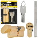 Keltin Užrakto cilindras su rankenėle K02649, 30/30G mm, 3 raktai, 25000 ciklų, aliuminis, ZnAl lydinys