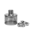 Sūkņa filtrs 50 mm, SSF050, cinkota tērauda, iekļauti 2 GBS klipi