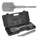 Kalts &ndash; Griezējs 110/410mm SDS-Max, GEKO, G40049, 40CR tērauds, 50 HRC cietība