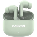 Wireless TWS earphones with Bluetooth connectivity OnGo 9 Green CNS-TWS9G CANYON
