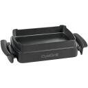 Tefal Vahvlitegija XA725870, 1.6L, alumiinium, must, &uuml;hilduv OptiGrill Elite, Optigrill+
