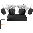 Imou video uztver&scaron;anas karte CCTV Kit-Pro, 4x2MP, 1TB HDD, 30m nakts redzamība, 102&deg; redzes leņķis, 40Mbps ierakstī&scaron;ana