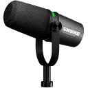 Shure MV7I mikrofonu un saskarnes, 24bit, 48kHz, dinamiska, melna, 1xXLR, 1xUSB-C, 1x3.5mm, 36dB, 128dB