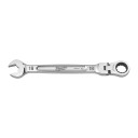 MAX BITE&trade; KOMBINĒTĀ UZGRIEŽŅU ATSLĒGA AR LOKANU GALVU UN SPRŪDRATU, MAXBITE FLEX HEAD RATCHETING SPANNER - METRIC - 18 MM, 4932480191 MILWAUKEE