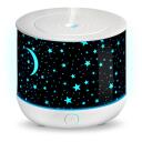 Rio Niisutaja DHNT-EU/1,4, 0.1l, 3-4h, 15m&sup2;, automaatne v&auml;ljal&uuml;litus, 7 v&auml;rvi LED tuled