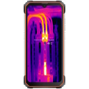 Atsparus 5G i&scaron;manusis telefonas su FLIR termovizoriumi BL8800 Dual 5G Pro 6.58&Prime; FHD+ 8 GB 128 GB 8380 mAh Oranžinis Blackview