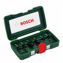 Frēžu komplekts ar 6 daļām 8 mm kāts 2607019463 BOSCH