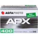 Agfa Photo Film APX 400 PROF 135-36 6A4360, 36 kaadrit, 35 mm, ISO 400, 14,0, mustvalge negatiivfilm, standardne t&ouml;&ouml;tlemine