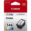 Canon CL-546 v&auml;rviline tindikassett 8289B001, 8ml, 180 lehte, sinine, kollane, punane