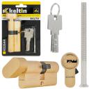 Keltin Užrakto cilindras su rankenėle K02644, 30/30G mm, 3 raktai, aliuminis, ZnAl lydinys, 25000 ciklų