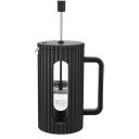 Resto French Press 90531, 1 L, melna, borosilikāta stikls, nerūsējo&scaron;ā tērauda filtrs, plastmasas vāks, ergonomiska rokturis