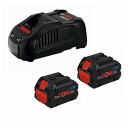Battery + charger GBA18V 2x8Ah GAL1880CV 1600A01C4K BOSCH