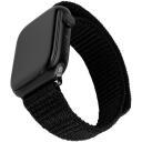 Fixed Sportlik rihm Apple Watch 38/40/41mm FIXNST2-436-BK, 160-210 mm, Must, Nailon