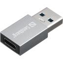 Sandberg USB-A uz USB-C Dongle 136-46, 1 x USB-A, 1 x USB-C, saderīgs ar Windows 11, 10, MacOS