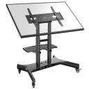 Onkron TV stovas TS1380-B, 50-83 colių, maksimali apkrova 65.5 kg, VESA 100x100-800x500 mm, auk&scaron;čio reguliavimas 880-1200 mm
