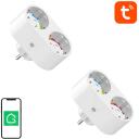 Gosund умная розетка SP211-2pack, 100-240V, 3680W, 2 розетки, LED, умное управление