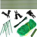 A-Frame plant support with trellis netting BIOOGROD 722701 177.0 cm x 17.0 cm x 8.0 cm