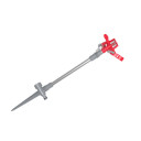 Dārza svārstību laistītājs ar kātu, 360° laistīšanas diapazons, regulējams sprauslas platums, AW61358, AWTOOLS