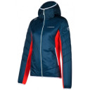 Jaka AEQUILIBRIUM Insulation Hoody W, izmērs: M, Storm Blue/Cherry Tomato, 8020647128884 LA SPORTIVA ALPINE TECH