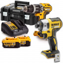 Tööriistade komplekt 6-osalne (DCK266M2T-QW) Dewalt