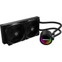 Genesis AIO &scaron;ķidrumu dzesētājs, NLG-2318, 240 mm, 80 cfm, 2 ventilatori, PWM atbalsts, 2400 RPM sūknis