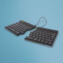 R-Go Tools клавиатура R-Go Split Break, Bluetooth 5.0, QWERTY, эргономичная, компактная, черная, 2.4 GHz, 1.02 м